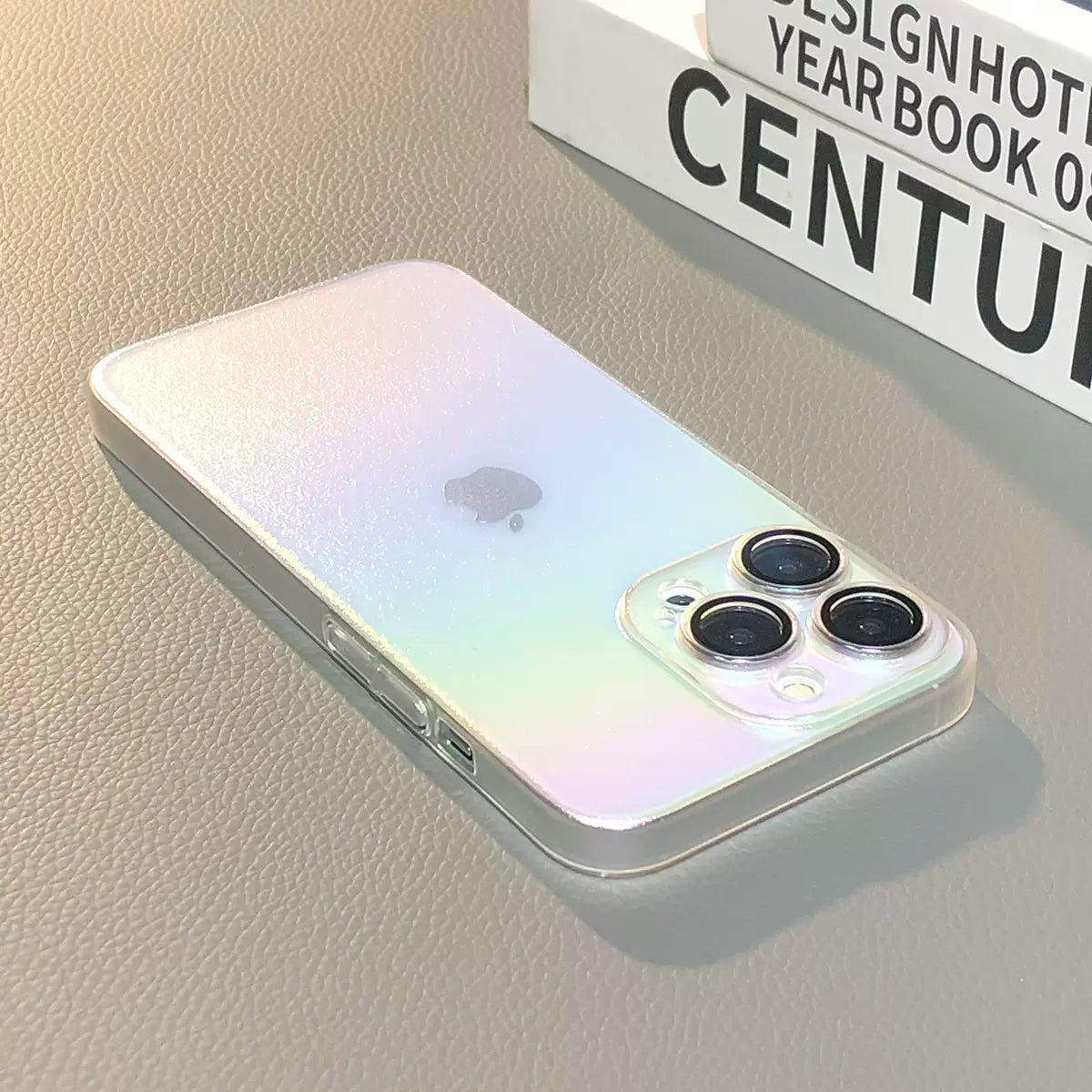 DAZZLING RAINBOW IPHONE CASE WITH CAMERA PROTECTOR