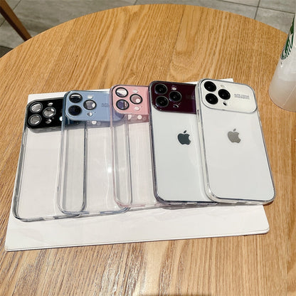 Big Window Camera Film Protection Case for iPhone