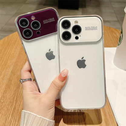 Big Window Camera Film Protection Case for iPhone