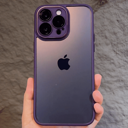 Luxury Look Shockproof Camera Protection iPhone Case