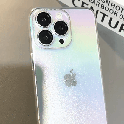 DAZZLING RAINBOW IPHONE CASE WITH CAMERA PROTECTOR