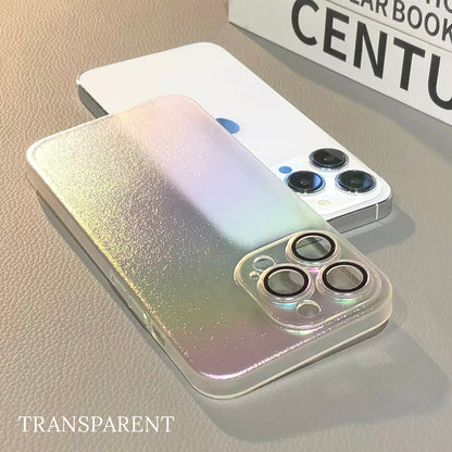 DAZZLING RAINBOW IPHONE CASE WITH CAMERA PROTECTOR