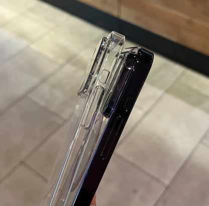 Magsafing Crystal Clear iPhone Case with Camera Protector