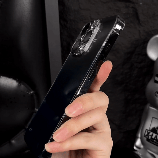 Faded Color Borderless Ultra Thin Clear iPhone Case