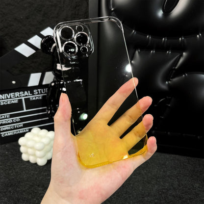 Faded Color Borderless Ultra Thin Clear iPhone Case