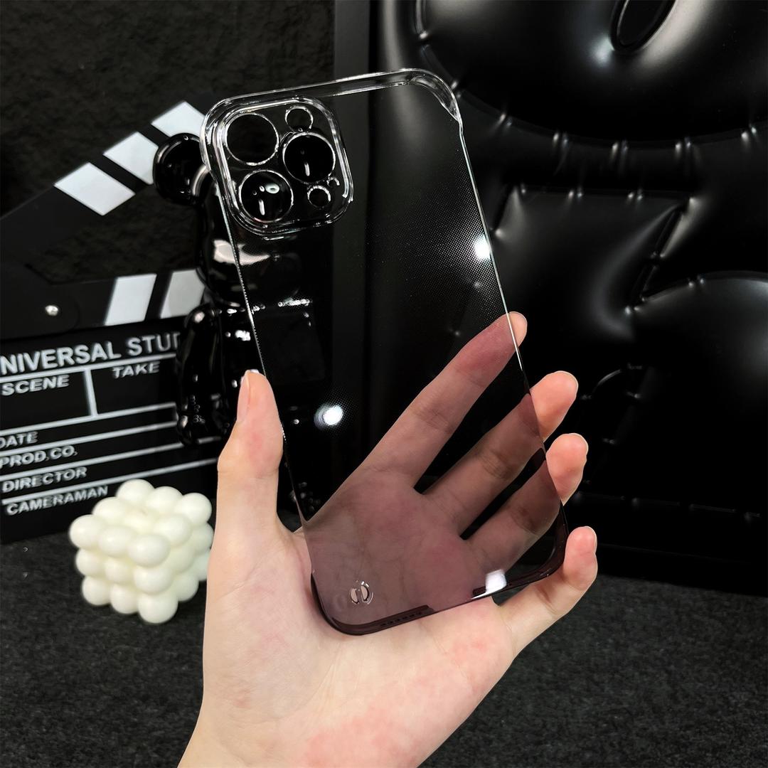 Faded Color Borderless Ultra Thin Clear iPhone Case