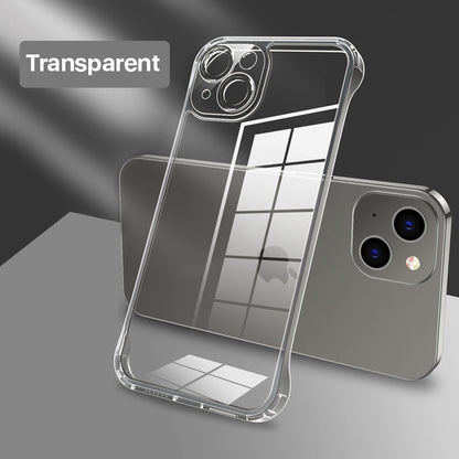 Ultra-Thin Borderless High-Transparent Glass iPhone Case